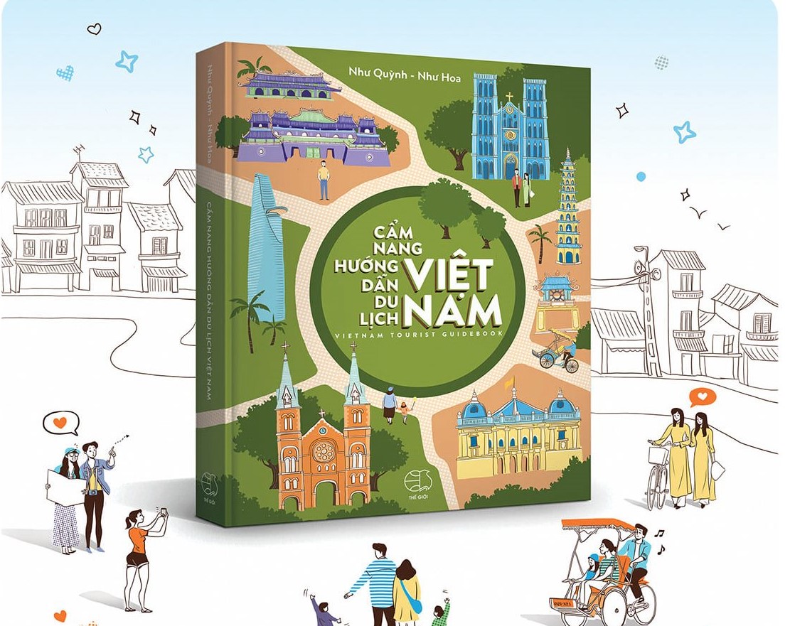 hình bìa cuốn sách Vietnam Tourist Guidebook